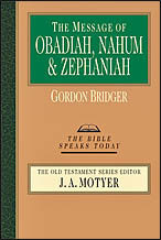 Obadiah, Nahum and Zephaniah