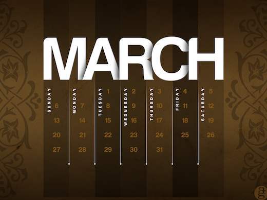 March