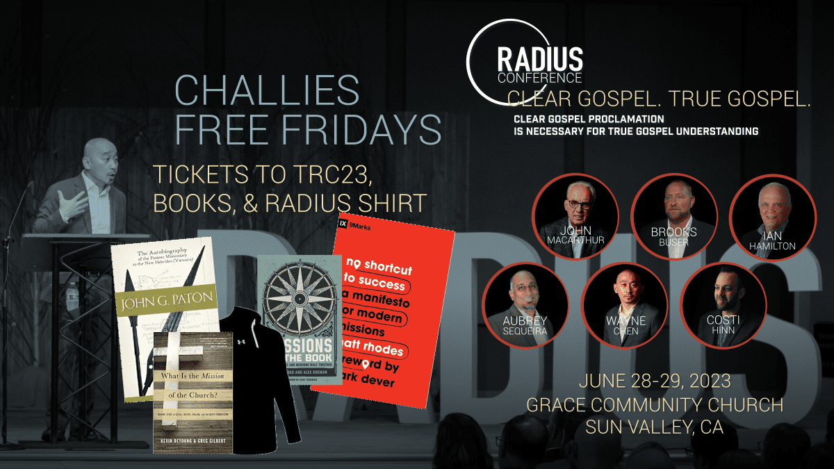 Free Stuff Fridays (Radius International) Tim Challies